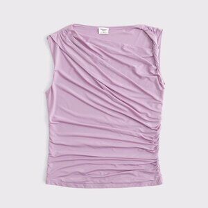 Abercrombie & Fitch Draped Twist Top